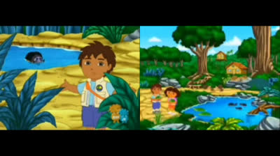 Diego and Dora's new groove