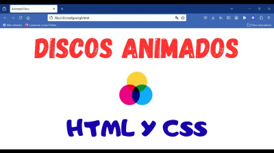 Cómo crear una animación de discos en HTML y CSS - Web development