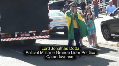 1ª PARTE - MANIFESTAÇÃO CATANDUVENSE A FAVOR DA SAGRADA LIBERDADE.