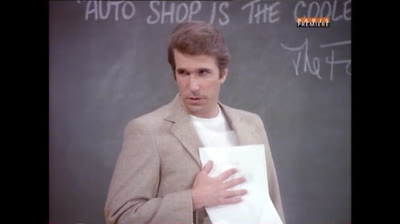 Happy days - 8x07 - Monsieur le professeur.