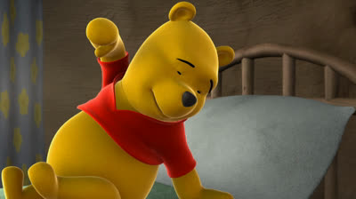 1x07. A Pooh no le suena la tripita  Corre, que no corre la corriente