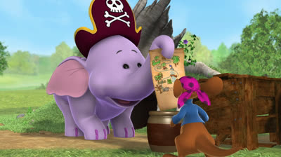 1x11. Piratas del Bosque de los Cien Acres  Tigger tiene hipo