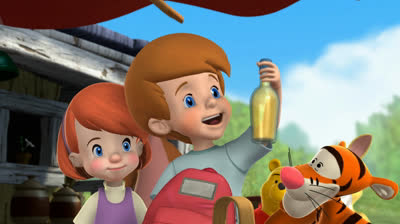 1x18. Christopher Robin en el día de las gracias  Tortuga, no seas tortuga