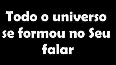 NINGUÉM EXPLICA DEUS