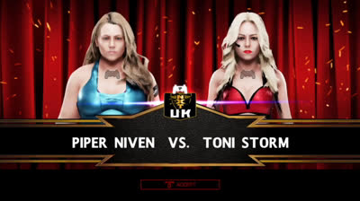 Piper Niven vs Toni Storm (WWE 2K19)