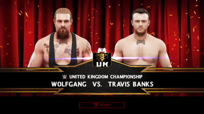 Travis Banks vs Wolfgang (WWE 2K19)